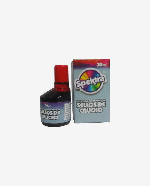 Tinta para Sellos Spektra Roja *30 ml