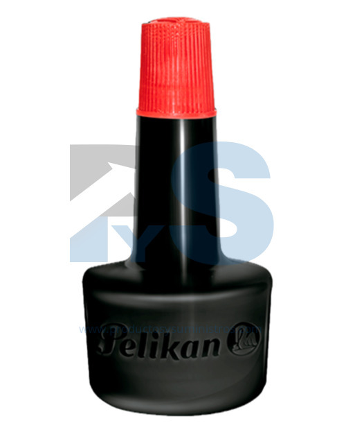 Tinta para Sellos Pelikan Roja x 30 cc 