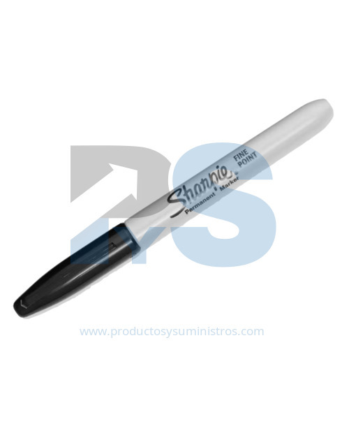 Marcador Permanente Sharpie Punta Fina Negro