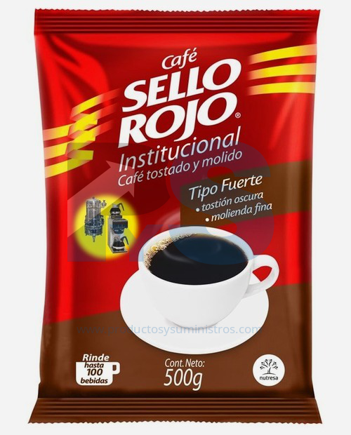 Café Sello Rojo Institucional Fuerte *500 grs