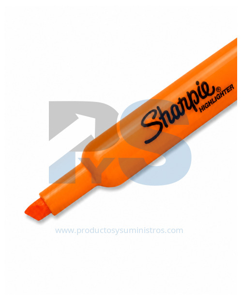 Resaltador Naranja Sharpie Tank