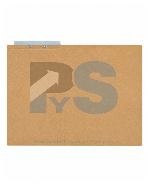 Folder Celuguía Carta con Marbete Horizontal