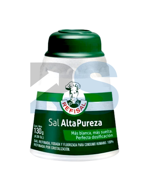 Salero Refisal Alta Pureza x 130 grs