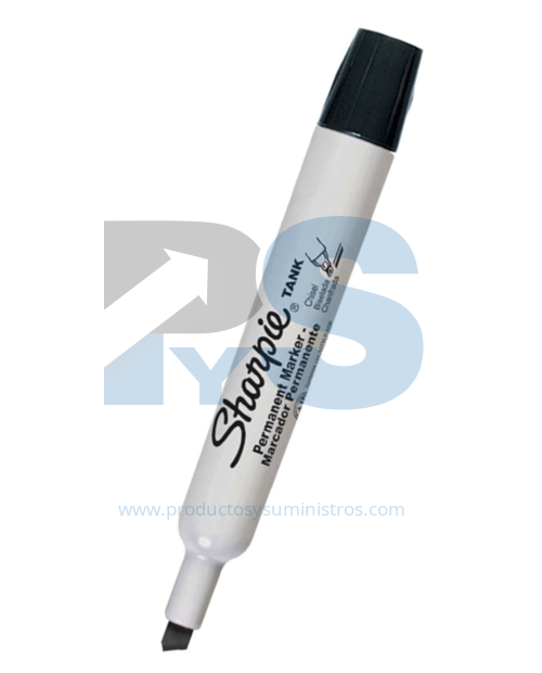 Marcador Permanente Sharpie Tank Negro