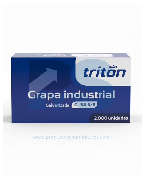 Grapa Galvanizada TRITON C-58 5/8 x 2000 Uds