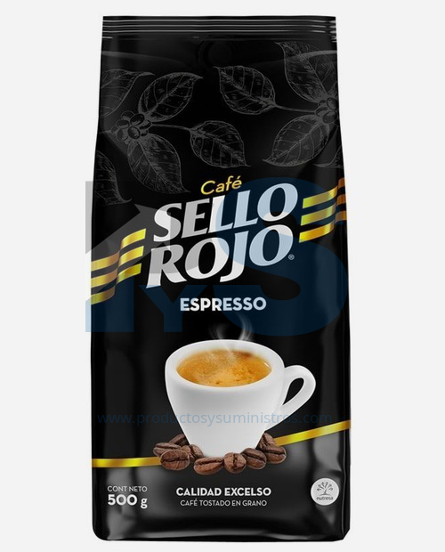 Café Sello Rojo en Pepa Tostado *500 grs