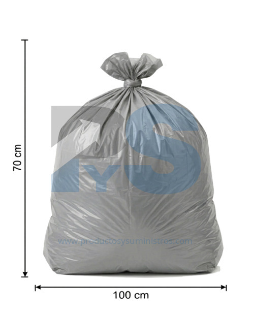 Bolsa de Basura Gris 70x100 x 6 Uds