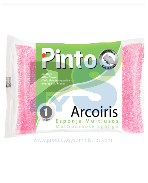 Esponja Multiusos Arcoíris x 1 Unidad