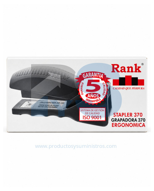 Cosedora Rank 370 Económica 25 Hojas