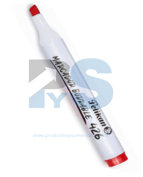 Marcador Borrable Pelikan 426 Rojo