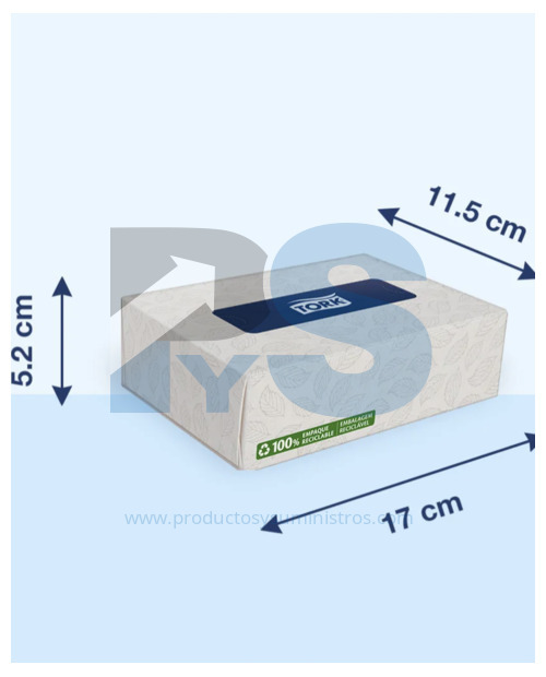 Pañuelos Desechables Tork Ref. 75100