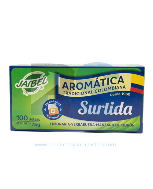 Aromática Tradicional Jaibel x 100 Sobres