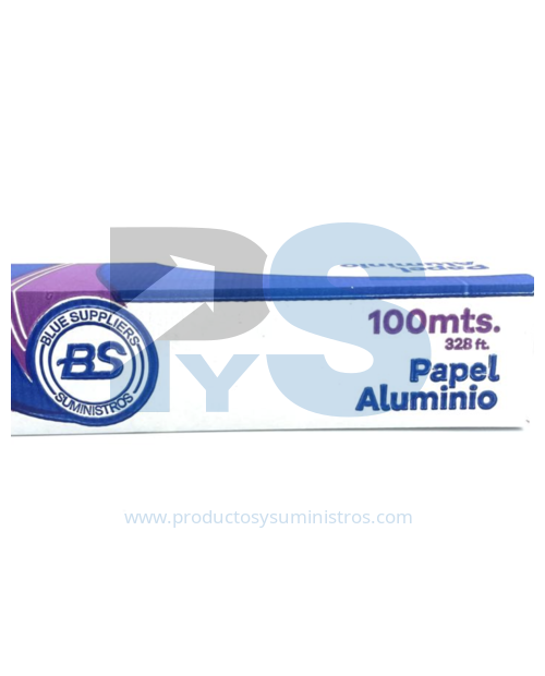 Papel Aluminio Blue Suppliers x 100 m
