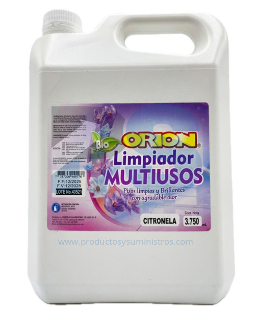 Limpiador Multiusos Orion x 3785 ml