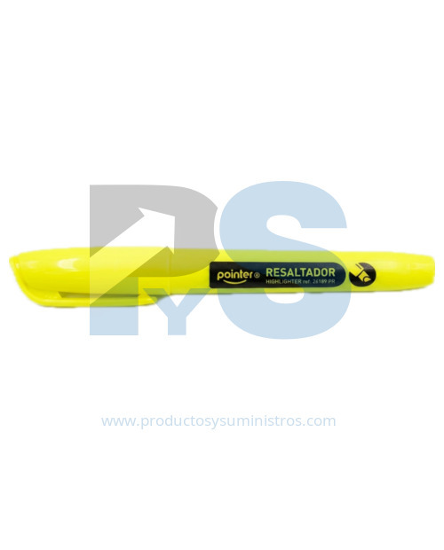 Resaltador de Bolsillo Pointer 1002 Amarillo