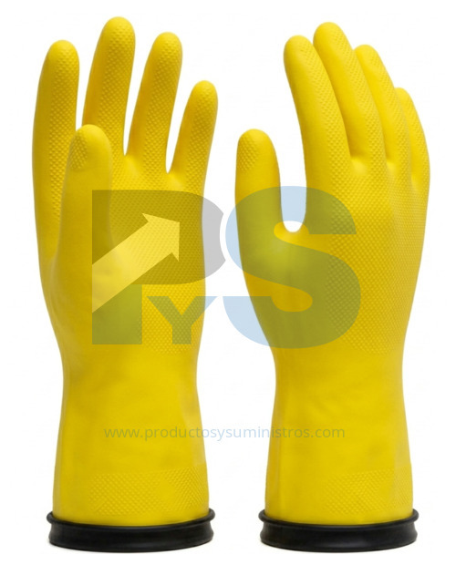 Guante Bicolor Rubberplus Calibre 25