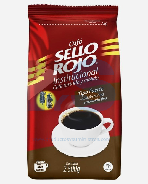 Café Sello Rojo Institucional *2500 grs