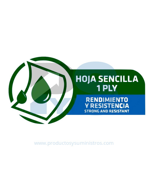Papel Higiénico Jumbo Natural Sanitisu x 4 Rollos x 500 mts/rollo