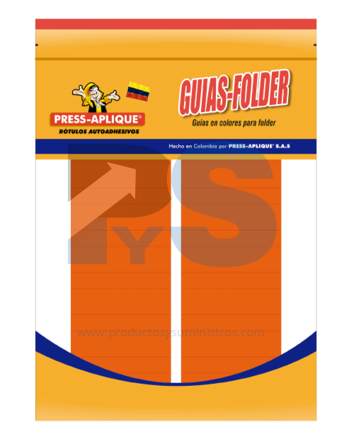 MARBETE COLGANTE NARANJA