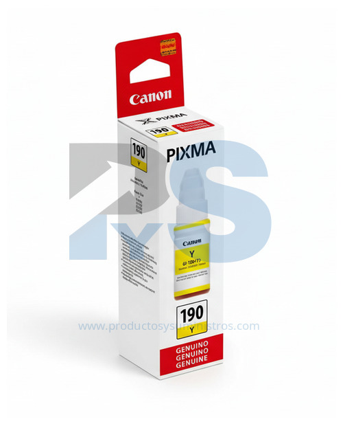 Tinta Canon GI-190 Yellow