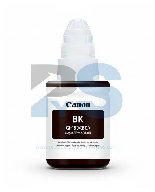 Tinta Canon GI-190 Black