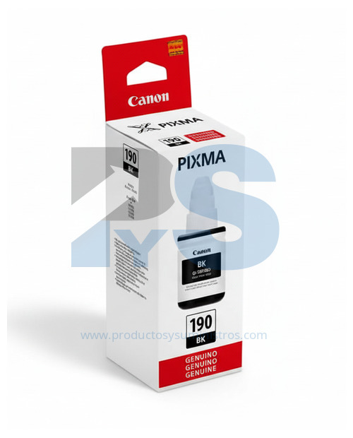 Tinta Canon GI-190 Black