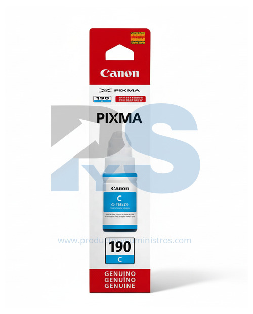 Tinta Canon GI-190 Cyan