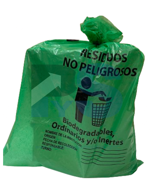 Bolsa Impresa Verde 55x60 x 6 Uds