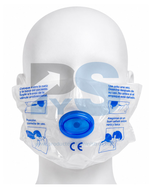 Mascarilla RCP Desechable 