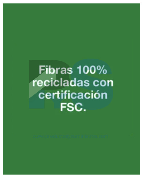 Toalla de Manos Tork Ref. 73553 Doblada en Z Natural Hoja Doble x 150 hojas