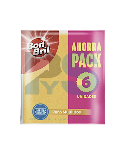 Paño Multiusos Bon Bril x 6 uds