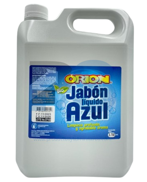 Jabón líquido azul Orion *3750 CC