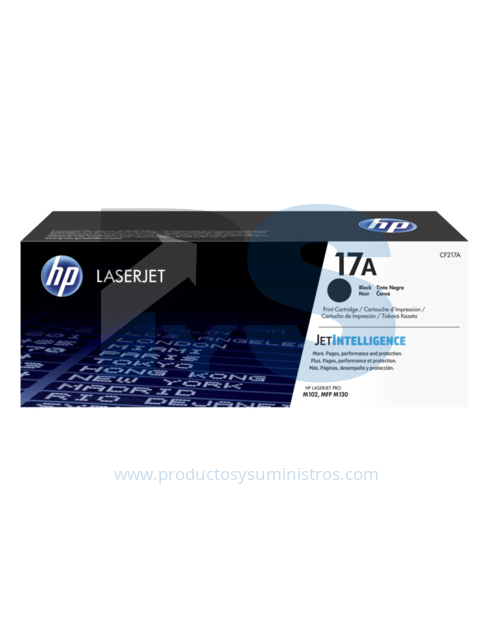 Cartucho de Tóner HP 17A Negro LaserJet Original