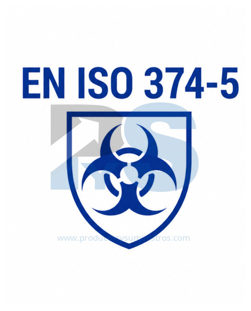 Guante Nitrilo HD Industrial Azul  Calibre 18 x 50 Unidades