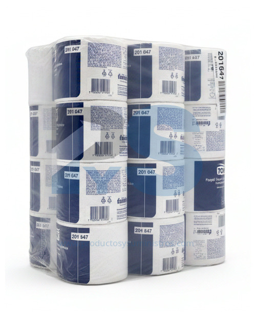 Papel Higiénico Blanco Convencional Tork Ref. 201647 x 26 m Paca x 24 Rollos