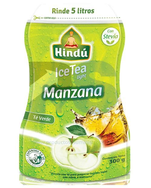 Té Hindú Manzana Verde Light en Polvo* 300 GRS