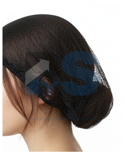 Gorro Malla Negro x 100 Uds