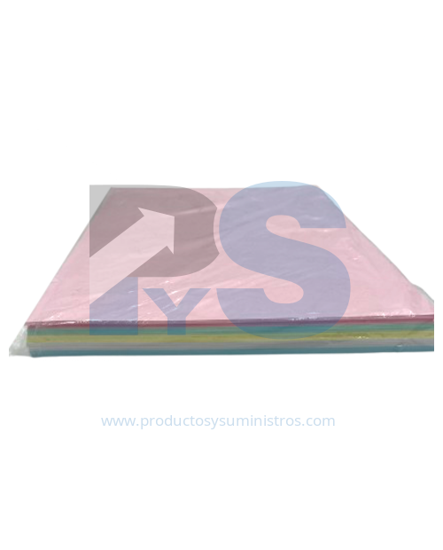 Cartulina Carta en Colores x 100 Uds