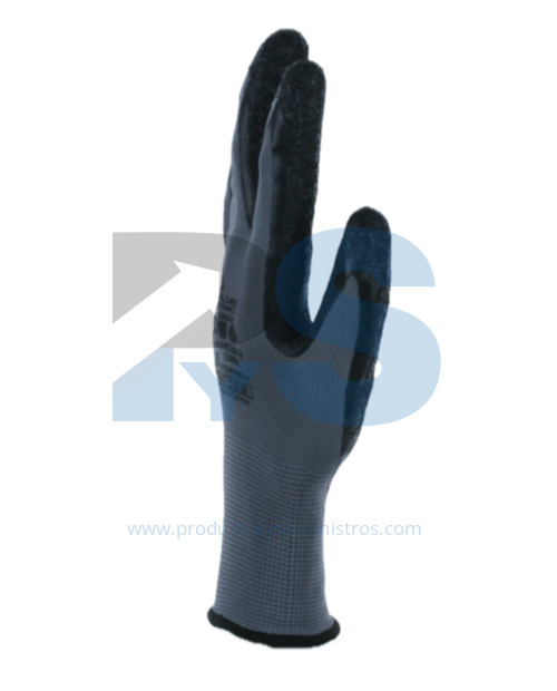 Guante Tejido de Poliester Palma de Latex Delta Plus VE630