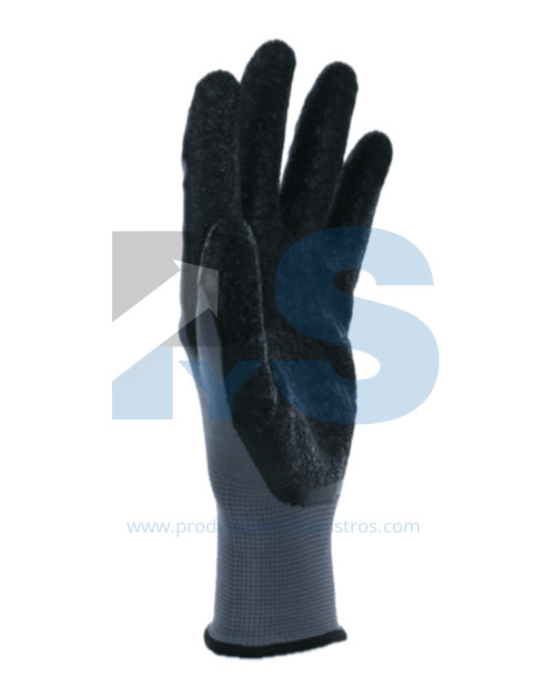 Guante Tejido de Poliester Palma de Latex Delta Plus VE630