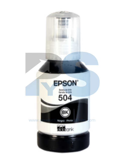 Tinta Botella Black Epson T504120