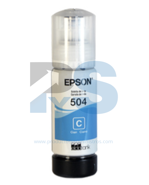 Tinta Botella Cyan Epson T504220