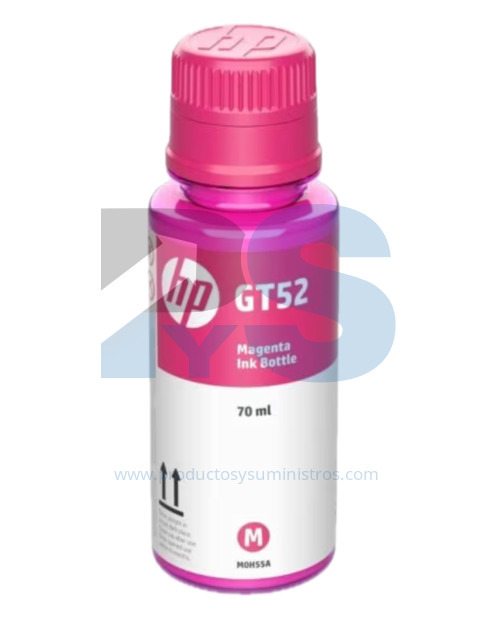 Botella de Tinta HP GT52 Magenta