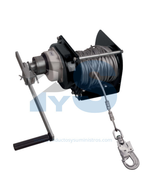 Kit Trípode de Aluminio TRA32 + Winche TR00520 + Bolsa TRBAG3 Delta Plus