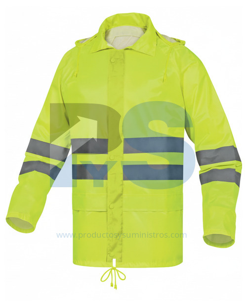 Conjunto de Lluvia Amarillo de Poliéster/PVC - Delta Plus EN400LVJATM Talla M