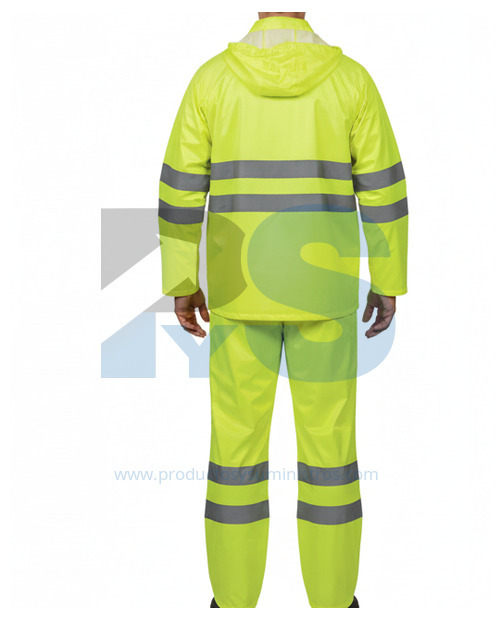Conjunto de Lluvia Amarillo de Poliéster/PVC - Delta Plus EN400LVJATM Talla M