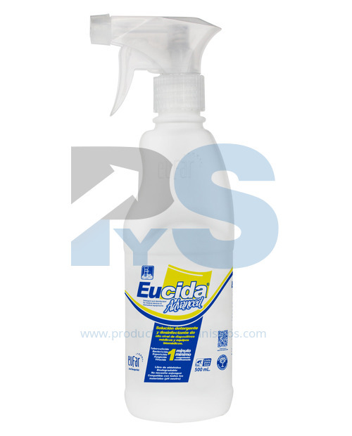 Eucida Advanced Detergente + Desinfectante Spray 750 ml