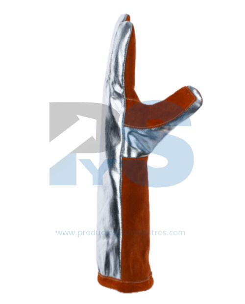 Guantes Térmicos de Cuero Aluminizado Delta Plus TERK400 Talla 10