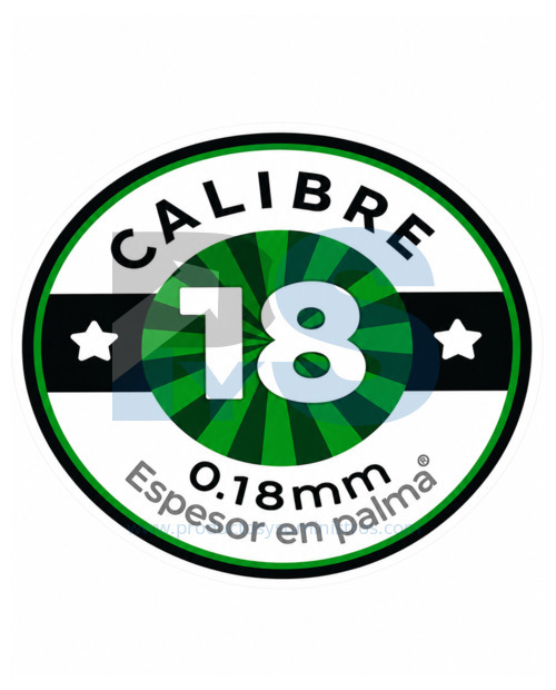 Guante Nitrilo HD Industrial Calibre 18 Negro × 50 Unidades