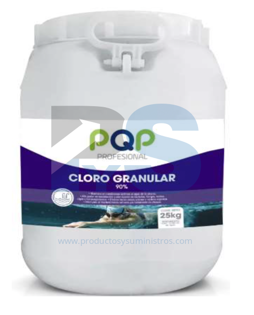 Cloro Granulado 91% PQP x 25Kg